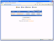 Online Contact Manager screenshot